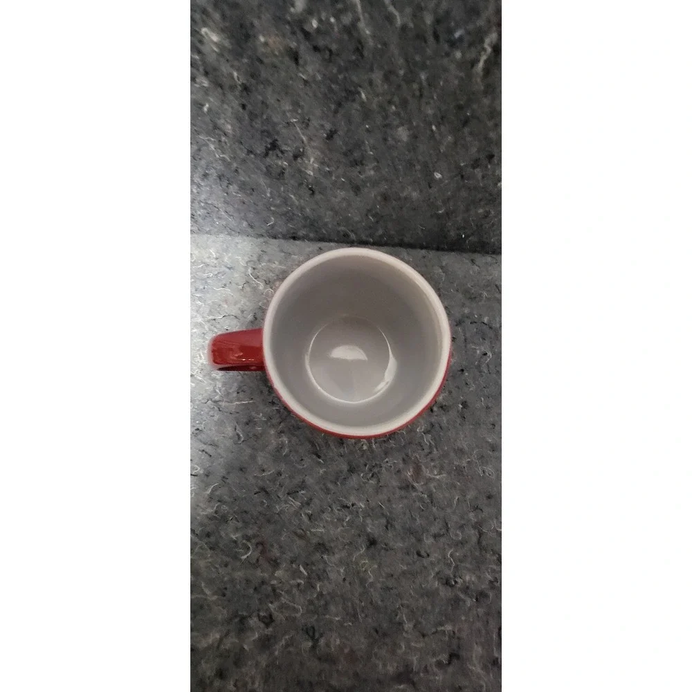 Starbucks Solid Red‎ Ceramic Mug 14oz Coffee Tea Cup